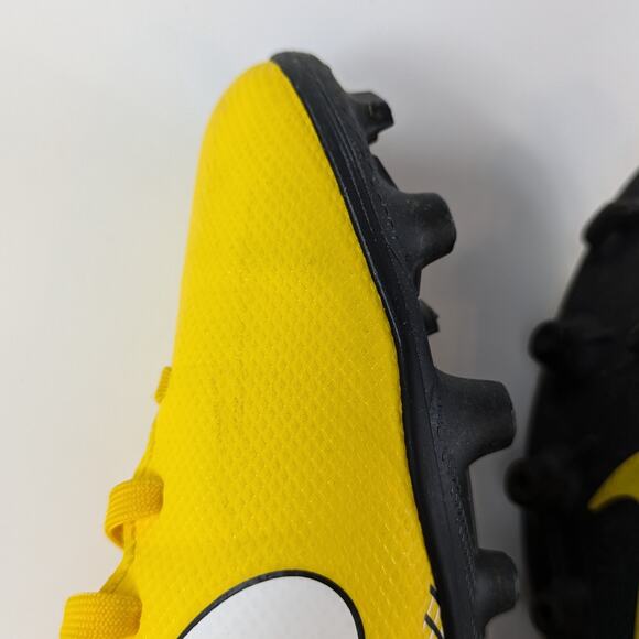 Nike Mens US Size 6.5 Mercurial Vapor XII 12 Club Neymar JR FG Yellow A03129 710 - Picture 6 of 16